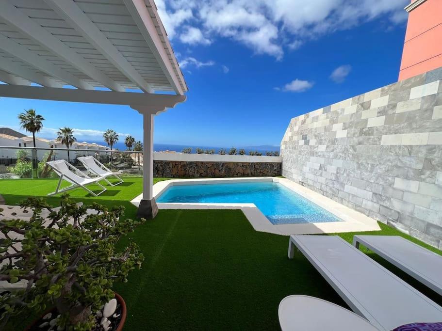 Villa Privada Con Piscina Tenerife Sur Aljaba 5 Chayofa Esterno foto