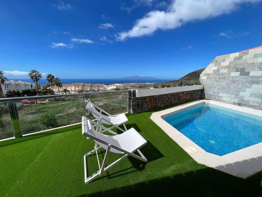 Villa Privada Con Piscina Tenerife Sur Aljaba 5 Chayofa Esterno foto