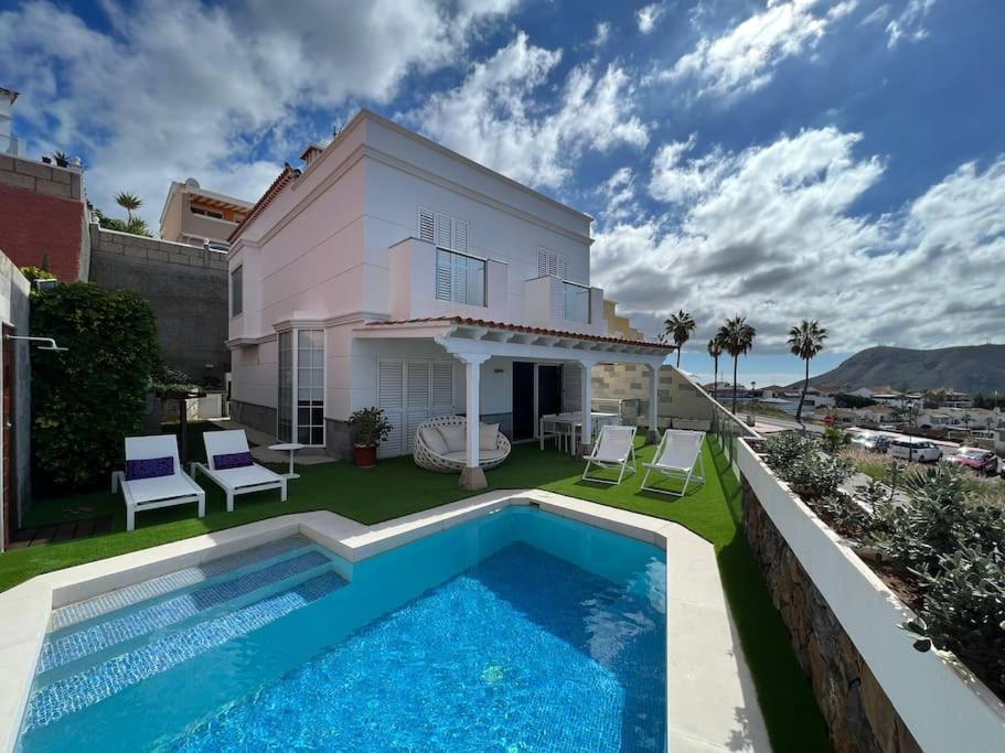 Villa Privada Con Piscina Tenerife Sur Aljaba 5 Chayofa Esterno foto